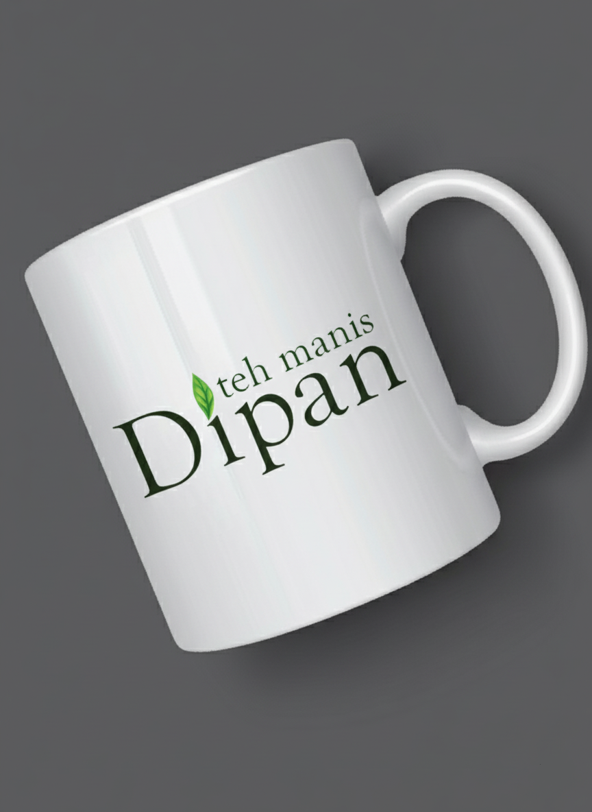 Rancangan Gelas Detail Belakang